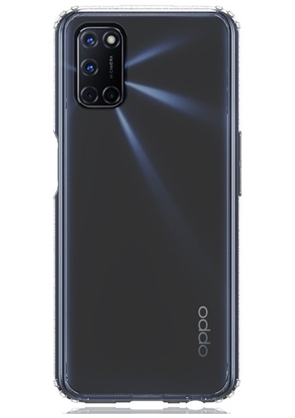 Oppo A52 A72 A92 Antidrop Silikon Kılıf Shockproof Kılıf Al33430 Şeffaf