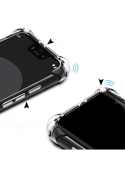 Oppo Reno 4 Pro Antidrop Silikon Kılıf Shockproof Kılıf Al33434 Şeffaf modelleri