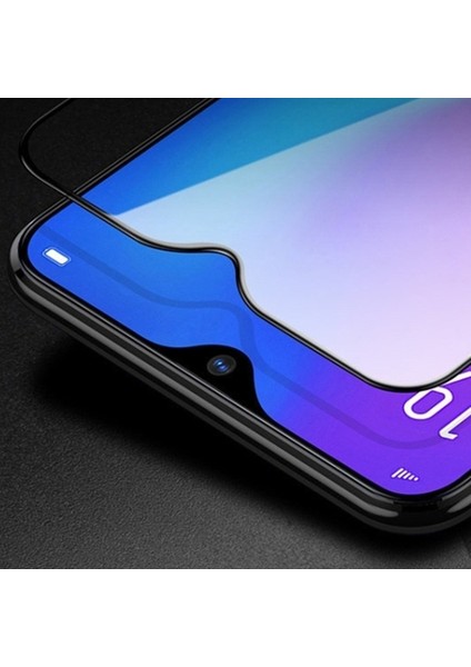 Realme 7 Pro 9D Full Glue Tempered Cam Ekran Koruyucu Al33417 Siyah