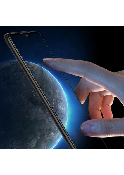 Realme 7 Pro 9D Full Glue Tempered Cam Ekran Koruyucu Al33417 Siyah