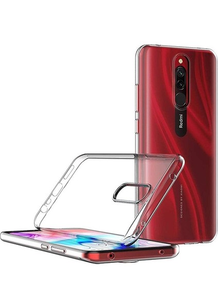 Xiaomi Redmi 8 Kamera Korumalı Silikon Kılıf Al32203 Şeffaf modelleri