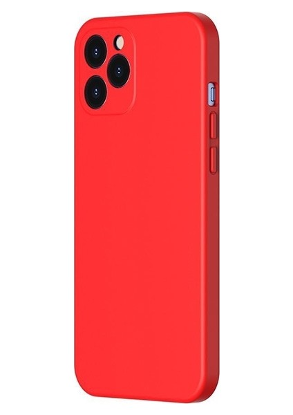 Liquid Silica Gel Apple İphone 12 Pro Max 6.7 Kılıf Ultra Koruma Silikon Kılıf Wıapıph67Nyt09 Kırmızı fiyatları