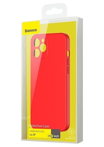 Liquid Silica Gel Apple İphone 12 Pro Max 6.7 Kılıf Ultra Koruma Silikon Kılıf Wıapıph67Nyt09 Kırmızı modelleri