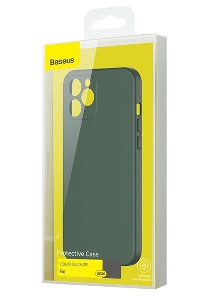 Liquid Silica Gel Apple İphone 12 Pro Max 6.7 Kılıf Ultra Koruma Silikon Kılıf Wıapıph67Nyt6A Koyu Yeşil modelleri