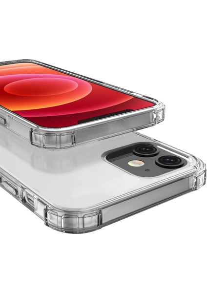 Apple İphone 12/ 12 Pro Crystal Fit Kılıf Siyah