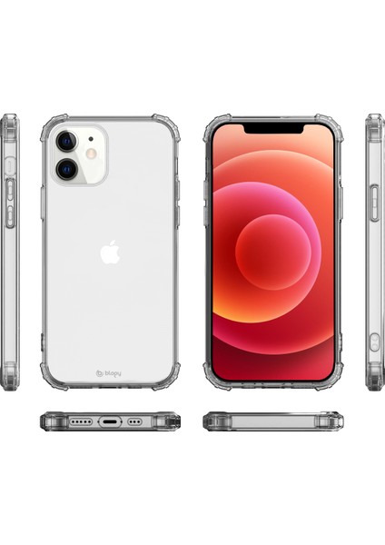 Apple İphone 12/ 12 Pro Crystal Fit Kılıf Siyah
