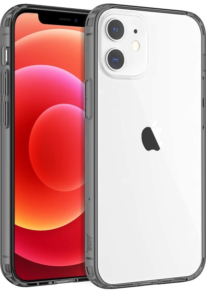 Buff Apple İphone 12 / 12 Pro Air Hybrid Kılıf Siyah