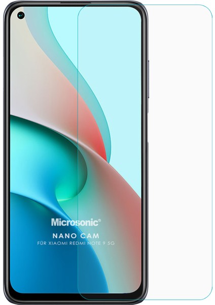 Xiaomi Redmi Note 9 5G Nano Glass Cam Ekran Koruyucu Şeffaf