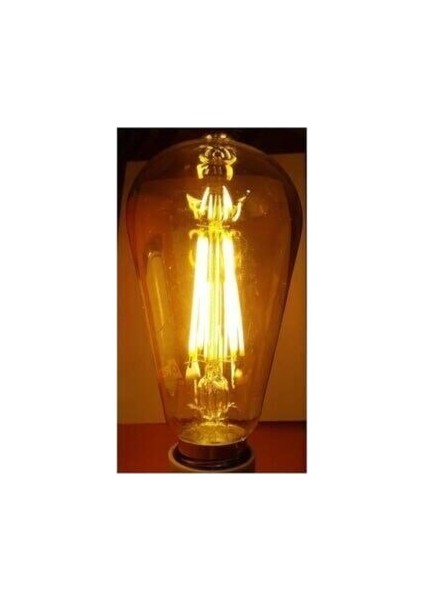 7 W Rustik Led Ampul Sarı 6'lı