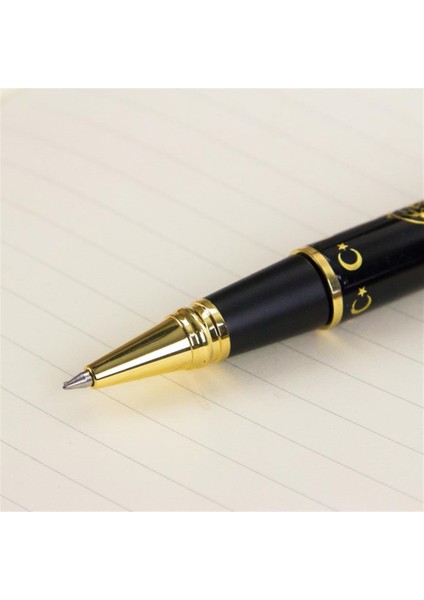 İsme Özel K. Atatürk Temalı Altın Rengi Işlemeli Roller Kalem​ Tasarım Kutulu modelleri