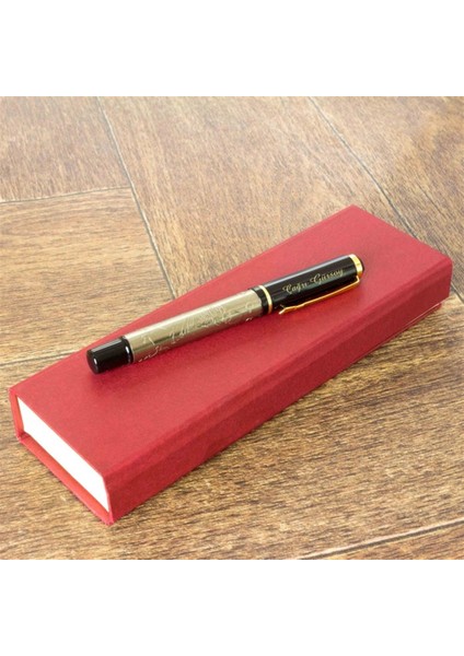 İsme Özel M. Kemal Atatürk Imzası Kabartmalı Roller Kalem​ Tasarım Kutulu modelleri