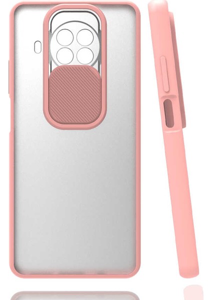 Kilifone - Xiaomi Mi 10T Lite 5g Uyumlu Kılıf Slayt Sürgülü Arkası Buzlu Lensi Kapak
