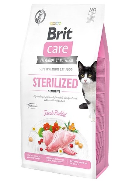 Brit Sterilized Sensitive Tahılsız Kedi Maması 7 kg