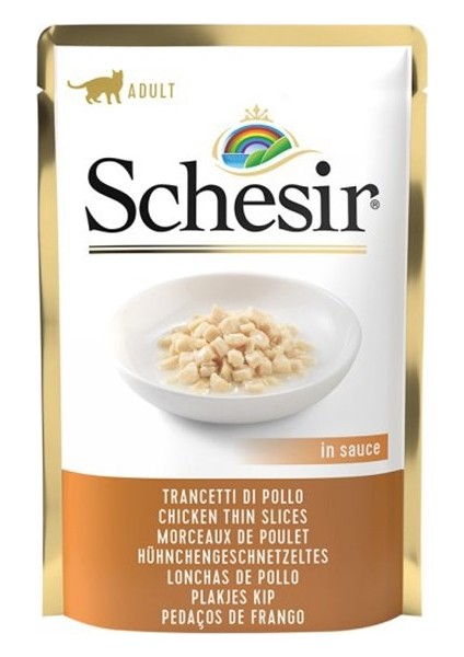 Pouch Gravy Tavuk Dilimleri Yetişkin Kedi Konservesi 85gr