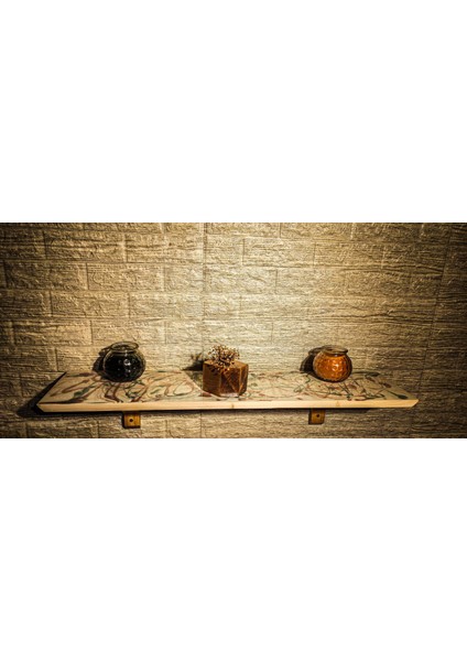 Ahşap Epoksi Raf (70 x 17 x 2.5 Cm)
