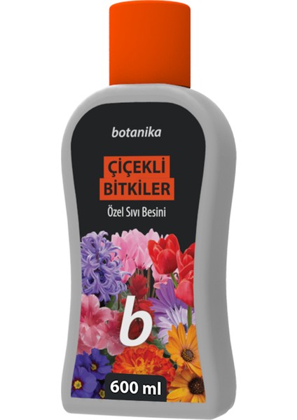 5020 (Turuncu) - Çiçekli Bitkiler İçin özel sıvı besini 600 ML