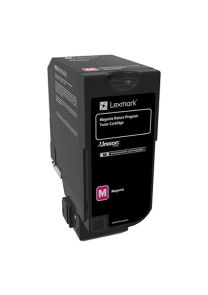 74C50M0 3.000 Sayfa Magenta Kırmızı Toner CS720-725 CX725