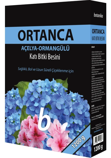 5340 Ortanca İçin Granül Katı Besin 1200 GR.