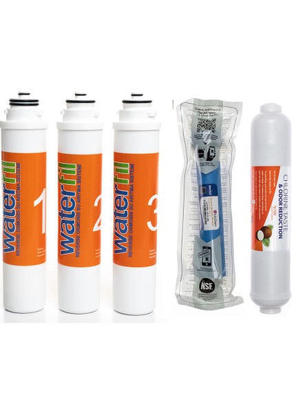 Waterlife Su Arıtma Cihazı Uyumlu Tak-Çevir 5'li Filtre Seti, Lg Membranlı fiyatları