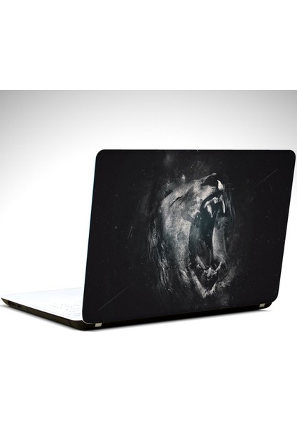 Kt Decoration Aslan 3 Laptop Sticker Boyut Laptop 12 Inch (29X24)
