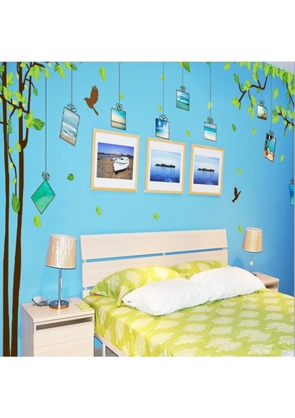 Kt Decoration Fotoğraf Resim Çerçeveli Dev Boyutlu Xl Pvc Duvar Sticker