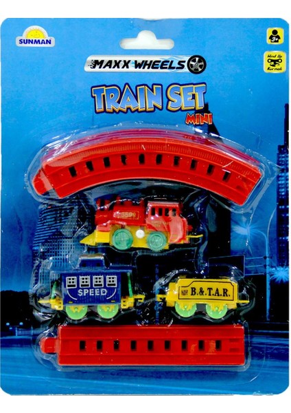 Maxx Wheels Mini Tren Seti 11 Parça