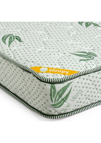 Aloe Vera Yaylı Bebek Yatağı 80X130