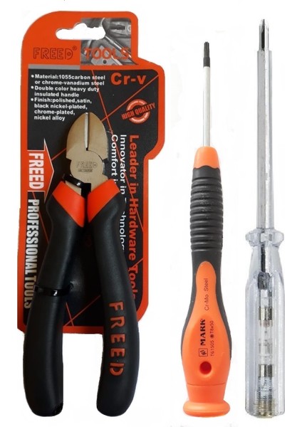 Freed Yankeski Ri-Mark T8X50 mm Torx Tornavida K-Kalemi