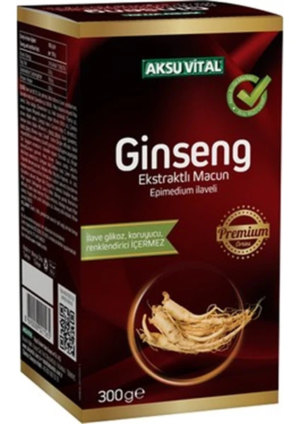 Aksu Vital Gingsengli Epimedyumlu Macun 300 gr