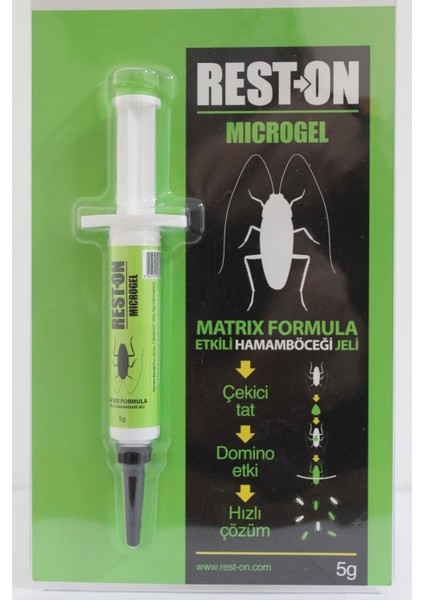 Rest-On Microgel Hamamböceği 5 g Jeli