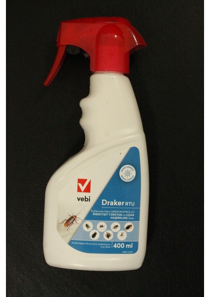 Vebi Vebi Draker Rtu Kullanıma Genel Hazır Haşere 400 ml