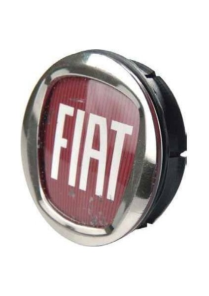 Fiat Jant Orta Göbek Arma Logosu Nikelajlı Köşeli - 4 Adet