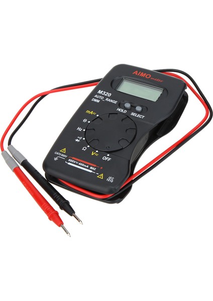 Aimo M320 Cep Boyu Elde Taşınabilir LCD Dijital Multimetre (Yurt Dışından)