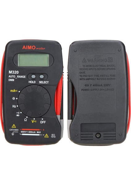 Aimo M320 Cep Boyu Elde Taşınabilir LCD Dijital Multimetre (Yurt Dışından)