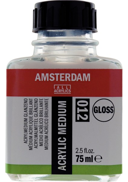 : Acrylic Medium : Gloss : 012 : 75 ml