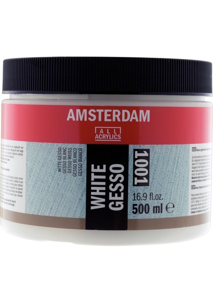 : White Gesso : Beyaz: 500 ml