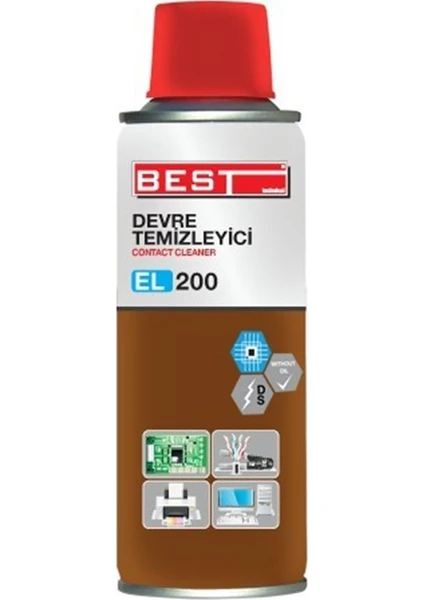 Yağsız Elektronik Devre Temizleyici 200ML