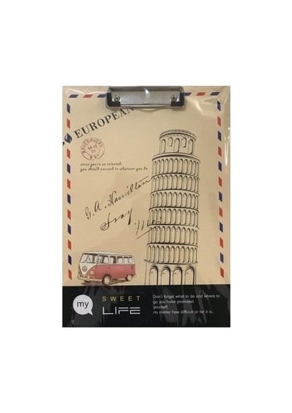 Desenli A4 Sekreterlik Cetvelli Mixartcolors