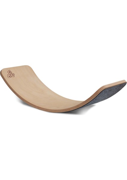 Wavy Board Ahşap Renkli Keçeli Denge Tahtası