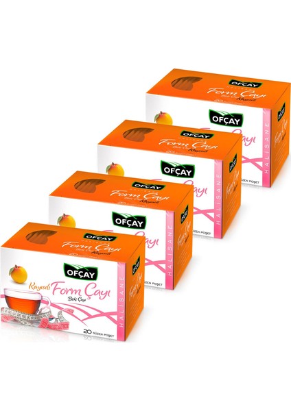 Halisane Kayısılı Form Çayı 80 (20 x 4)