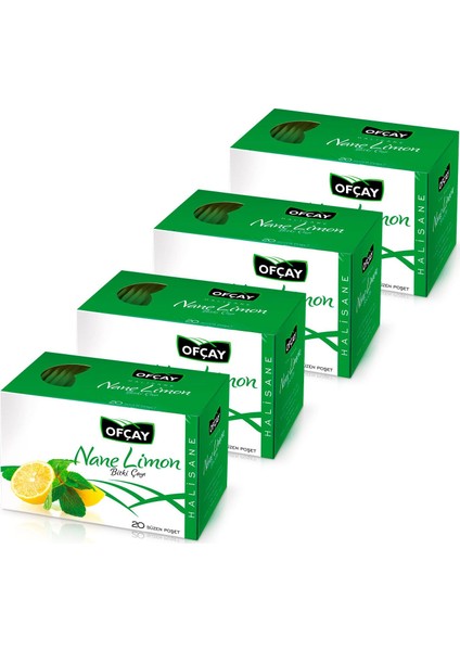 Halisane Nane Limon Çayı 80 (20 x 4)