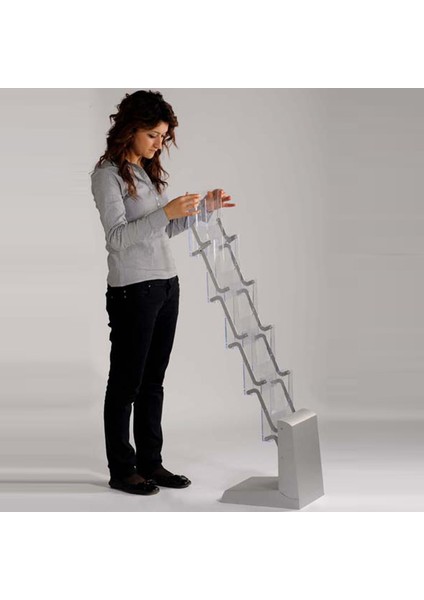 Portatif Zig Zag Broşürlük fırsatları