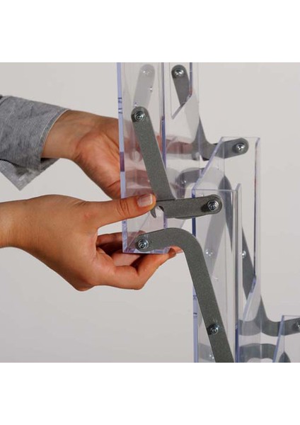 Portatif Zig Zag Broşürlük indirimleri