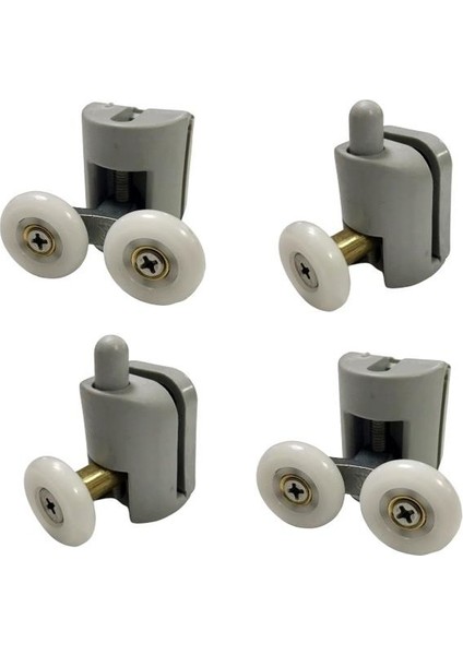 Duşakabin Tekerleği 4 Lü Set Teker Çapı 22 mm