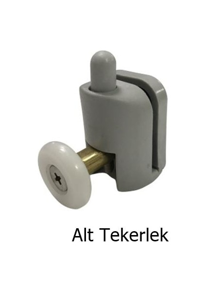 Duşakabin Tekerleği 4 Lü Set Teker Çapı 22 mm