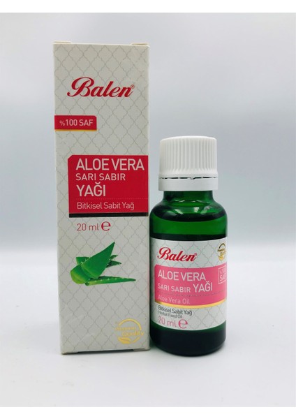 Aloe Vera Yağı 20 ml