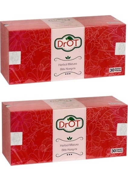 Herbal Mixture Bitki Karışımı 30 Süzen Poşet 2 Adet