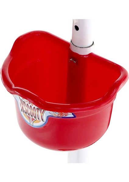 Silikon 3 Tekerlekli Frenli Kırmızı Scooter fırsatları