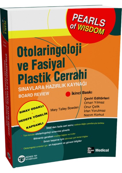 Otolaringoloji ve Fasiyal Plastik Cerrahi Sınavlara Hazırlık Kaynağı - Board Review