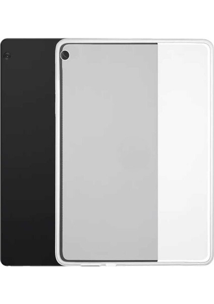 Huawei Matepad T10S 10.1'' Şeffaf Silikon Kılıf Şeffaf